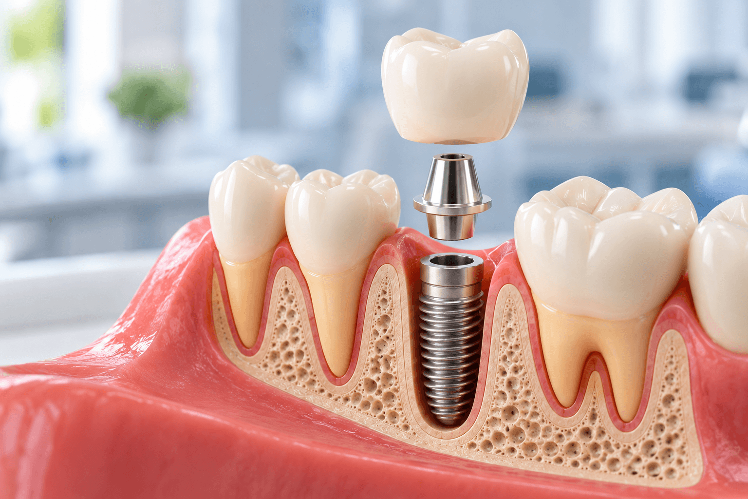 struktura dentalnog implanta